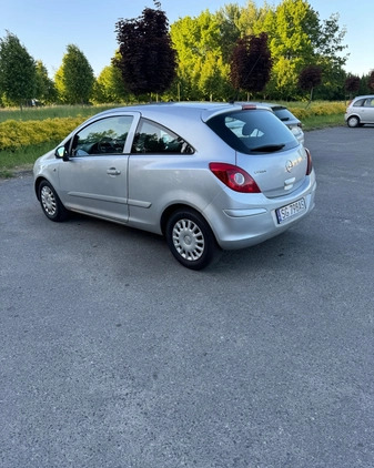 Opel Corsa cena 9900 przebieg: 157000, rok produkcji 2008 z Gliwice małe 121